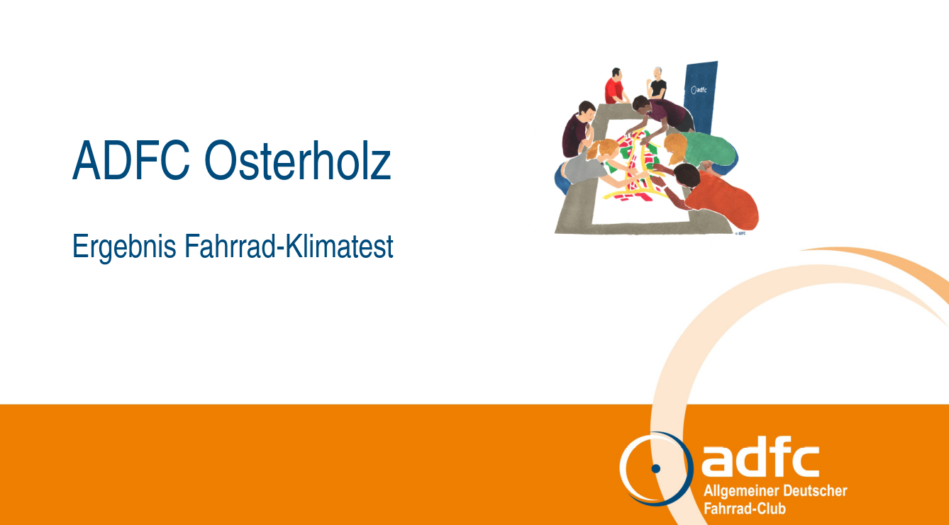 ADFC-Osterholz Ergebnisse Fahrradklimatest
