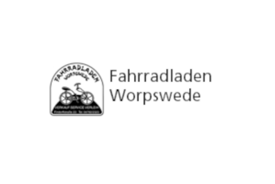 Logo mit Text Fahrradladen Worpswede