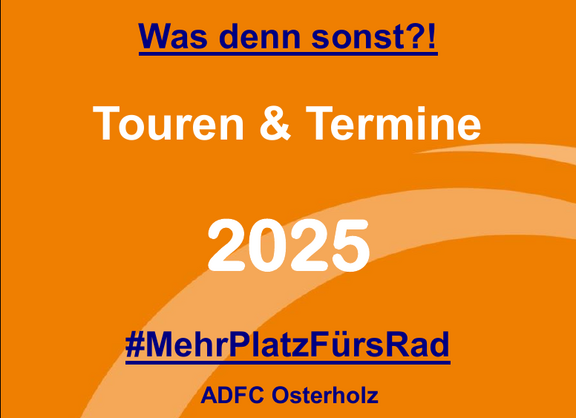 Touren und Termine 2025